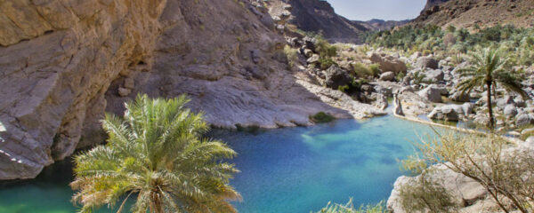 Les monts Hajar et Rustaq