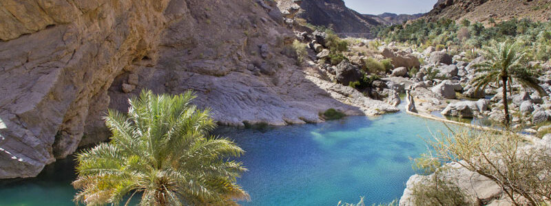 Les monts Hajar et Rustaq